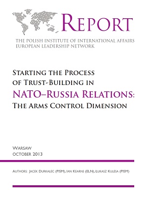 Starting the Process of Trust-Building in NATO–Russia Relations: The Arms Control Dimension Cover Image