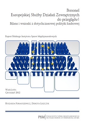 Staff of the European External Action Service for Review? Balance Sheet and Conclusions from the Current HR Policy Cover Image