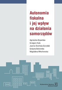 FISCAL AUTONOMY and its impact on local government activities Cover Image