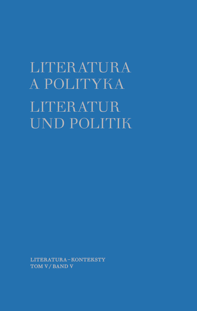 Literature and Politics. Volume 5