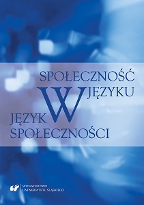 The Polish of the Jews in cabaret szmonces. Phonetic phenomena Cover Image