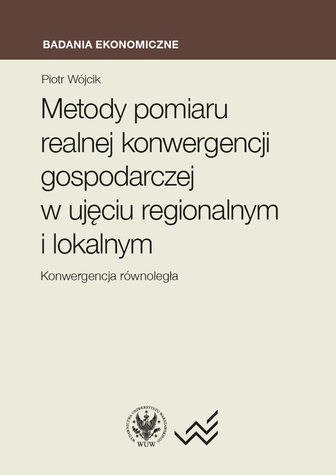 Methods for the measurement of real economic convergence in regional and local perspectives. Parallel convergence