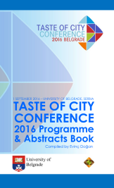 Taste of City Conference 2016 - Programme and Abstracts Book Cover Image