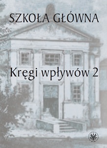 The Main School in „Przegląd Tygodniowy” 1866–1869 Cover Image