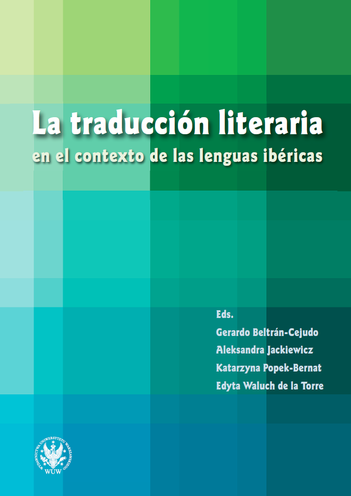 The Translation of Poetry from Classical Chinese to Spanish. Linguistic, Symbolic and Literary Compensations in the Poem “Reflection on the Ancient Red Cliff” (Niannu jiao-Chibi huaigu 念奴娇·赤壁怀古) by Su Shi Cover Image