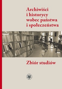 Archivist Community in Poland. An Outline of Research Issues Cover Image
