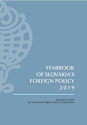 Yearbook of Slovakia's Foreign Policy 2019 Cover Image