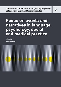 Focus on events and narratives in language, psychology, social and medical practice Cover Image