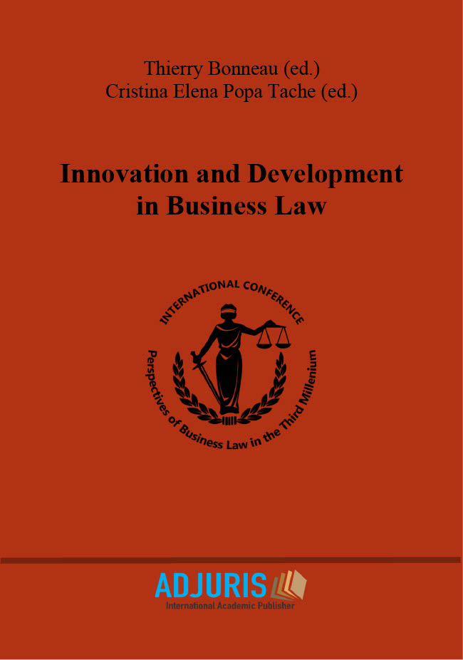 Innovation and Development in Business Law Cover Image