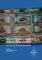 Russia’s Activities in Africa’s Information Environment. Case Studies: Mali and Central African Republic Cover Image