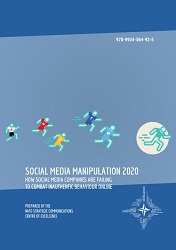 Social Media Manipulation 2020. How Social Media Companies are Failing to Combat Inauthentic Behaviour Online Cover Image