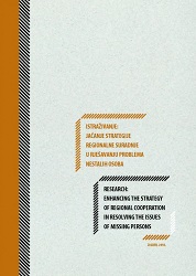 Research: Enhancing the Strategy of Regional Cooperation in Resolving the Issues of Missing Persons