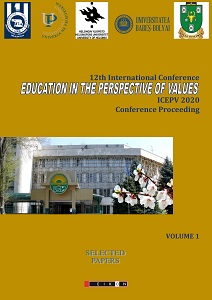 EDUCATION IN THE PERSPECTIVE OF VALUES. Conference Proceeding. Volume 1