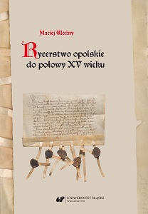 The knights of Opole before the second half of the 15th century Cover Image