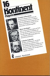 КОНТИНЕНТ / CONTINENT East-West-Forum – Issue 1981 / 16