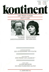 KONTINENT / КОНТИНЕНТ – Ost-West-Forum – Ausgabe 1987 / 41