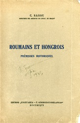 Roumains et Hongrois. Prémisses Historiques