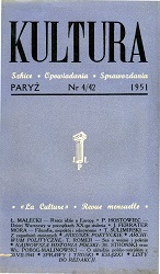 PARIS KULTURA – 1951 / 042