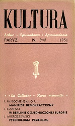 PARIS KULTURA – 1951 / 047