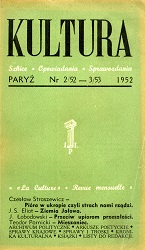 PARIS KULTURA –1952 / 052 + 053 Cover Image