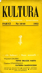 PARIS KULTURA – 1952 / 060