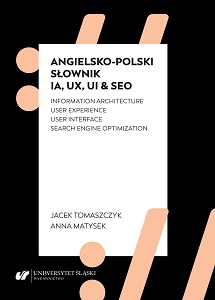 English-Polish dictionary of IA, UX, UI & SEO Cover Image