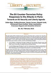 № 81 THE EU COUNTER-TERRORISM POLICY. Responses to the Attacks in Paris Cover Image
