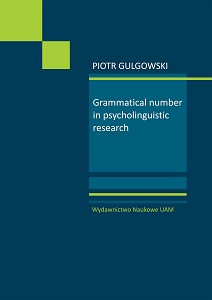 Grammatical Number in Psycholinguistic Research Cover Image