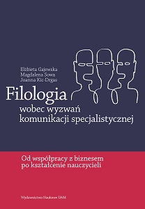 Philology and the Challenges of Specialist Communication. From Cooperation with Business to Teacher Training