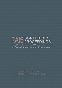 Proceedings of the 21st International RAIS Conference on Social Sciences and Humanities