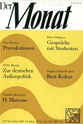 DER MONAT. 19. Jahrgang 1967, Nummer 230