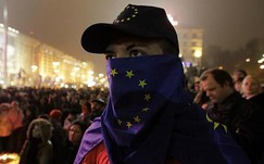 Protests in Ukraine and Serbia