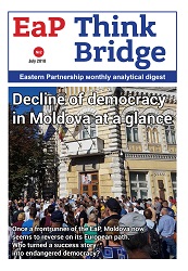EAP Think Bridge - № 2018-02 - Decline of democracy in Moldova at a glance Cover Image