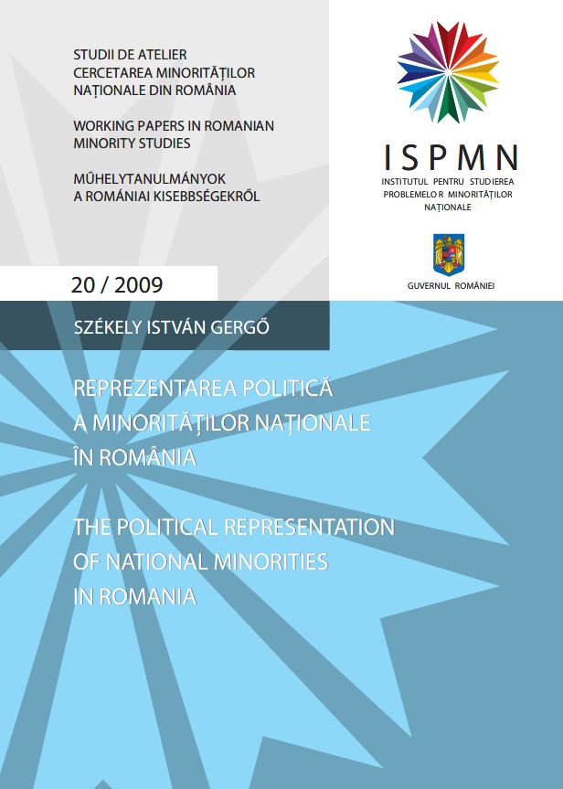The political Representation of National Minorities in Romania Cover Image