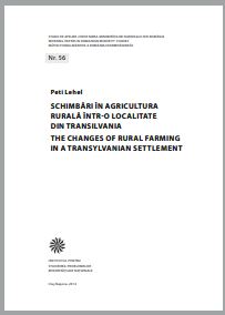 The changes of rural farming in a Transylvanian settlement Cover Image
