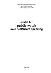 Model for public watch over healthcare spending