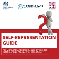 Self-Representation Guide for Micro, Small and Medium-Sized Enterprises in the Federation of Bosnia and Herzegovina Cover Image