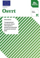 Transparentnost pravosuđa u Bosni i Hercegovini u domenu procesuiranja koruptivnih krivičnih djela