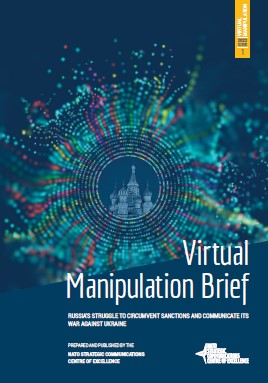 Virtual Manipulation Brief: Russia's Struggle to Circumvent Sanctions and Communicate Its War Against Ukraine Cover Image