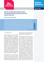 Social Assistance System in BiH: The Neglected Potential of Active Social Policies