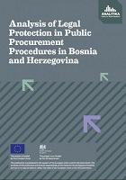Analysis of Legal Protection in Public Procurement Procedures in Bosnia and Herzegovina Cover Image