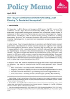 How to Approach Open Government Partnership Action Planning for Bosnia and Herzegovina? Cover Image