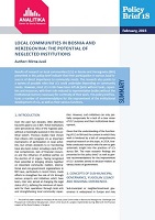 Local Communities in Bosnia and Herzegovina: The Potential of Neglected Institutions