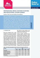 International Media Assistance in Bosnia and Herzegovina: Lessons Learned