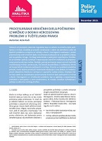Prosecuting Hate Crimes in Bosnia and Herzegovina: Problems in Prosecutorial Practice