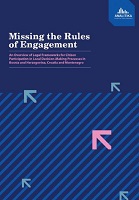 Missing the Rules of Engagement - An Overview of Legal Frameworks for Citizen Participation in Local Decision-Making Processes in Bosnia and Herzegovina, Croatia and Montenegro Cover Image