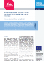 Monitoring javnih nabavki u Bosni i Hercegovini: glavni akteri, prilike i prepreke