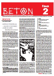 BETON - Kulturno propagandni komplet br. 225, god. XV, Beograd, utorak, 17. novembar 2020.