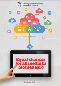 Equal chances for all media in Montenegro - 2015 Annual report Cover Image