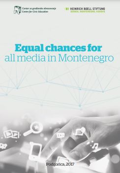 Equal chances for all media in Montenegro - Annual report for 2016